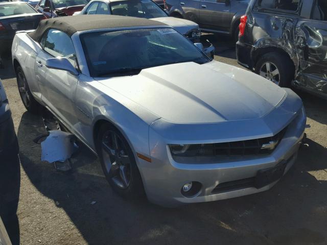 2G1FC3D38C9122616 - 2012 CHEVROLET CAMARO LT SILVER photo 1