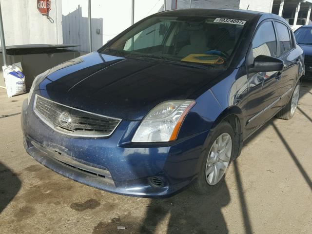 3N1AB6AP2BL726996 - 2011 NISSAN SENTRA 2.0 BLUE photo 2