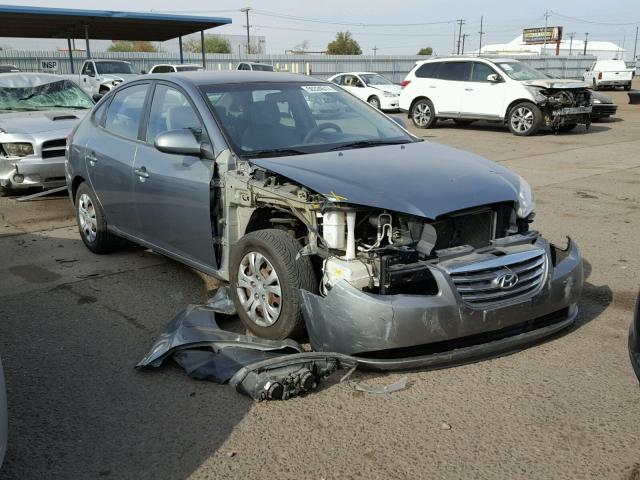 KMHDU4AD6AU018104 - 2010 HYUNDAI ELANTRA BL GRAY photo 1