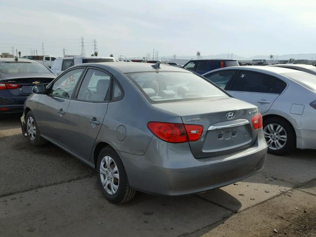 KMHDU4AD6AU018104 - 2010 HYUNDAI ELANTRA BL GRAY photo 3