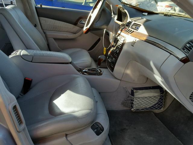 WDBNG75J4YA087336 - 2000 MERCEDES-BENZ S 500 SILVER photo 5