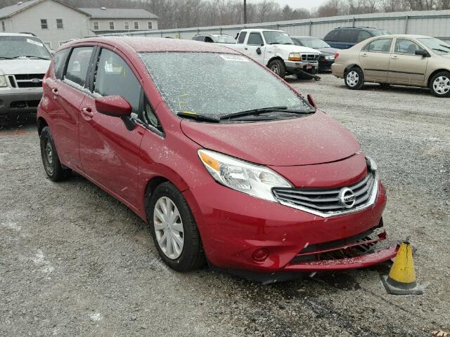 3N1CE2CP4FL391025 - 2015 NISSAN VERSA NOTE RED photo 1