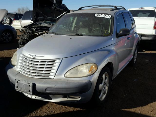 3C8FY4BB61T540092 - 2001 CHRYSLER PT CRUISER SILVER photo 2