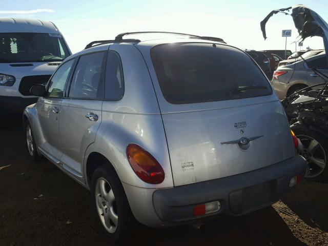 3C8FY4BB61T540092 - 2001 CHRYSLER PT CRUISER SILVER photo 3