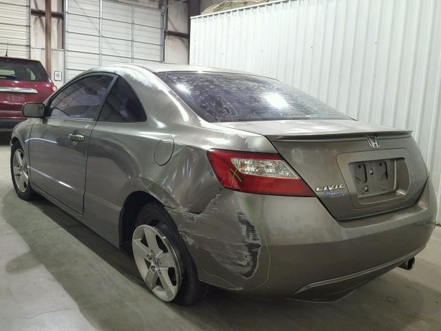 2HGFG12908H537869 - 2008 HONDA CIVIC EXL Grau Foto 3