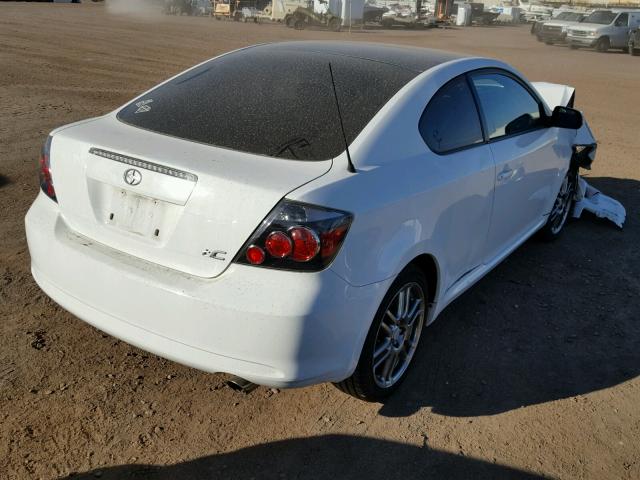 JTKDE167X90298642 - 2009 TOYOTA SCION TC WHITE photo 4