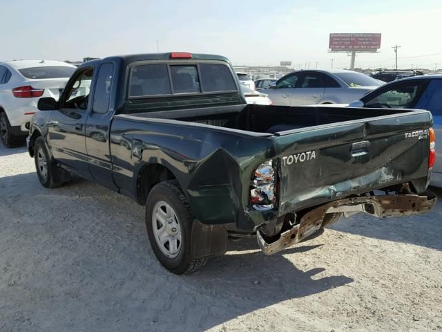 5TEVL52N83Z277891 - 2003 TOYOTA TACOMA XTR GREEN photo 3