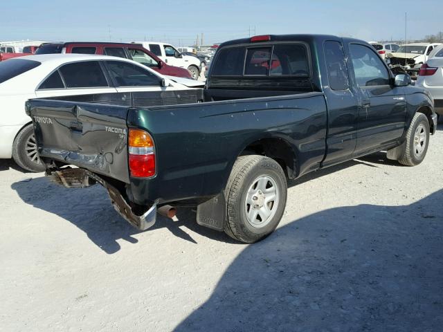 5TEVL52N83Z277891 - 2003 TOYOTA TACOMA XTR GREEN photo 4