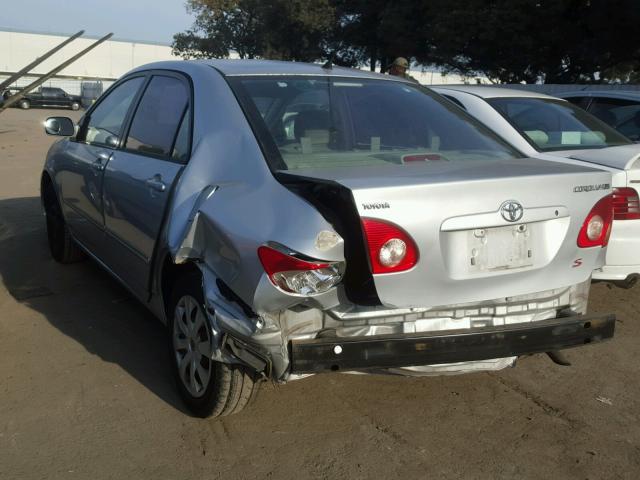 1NXBR32E26Z662894 - 2006 TOYOTA COROLLA CE GRAY photo 3