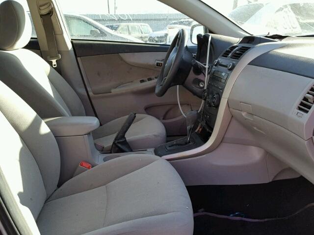 5YFBU4EE0DP074667 - 2013 TOYOTA COROLLA BA SILVER photo 5