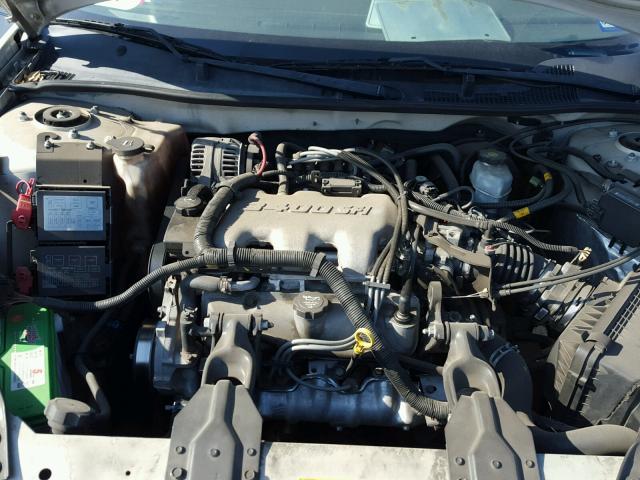 2G1WF52EX49363358 - 2004 CHEVROLET IMPALA CREAM photo 7