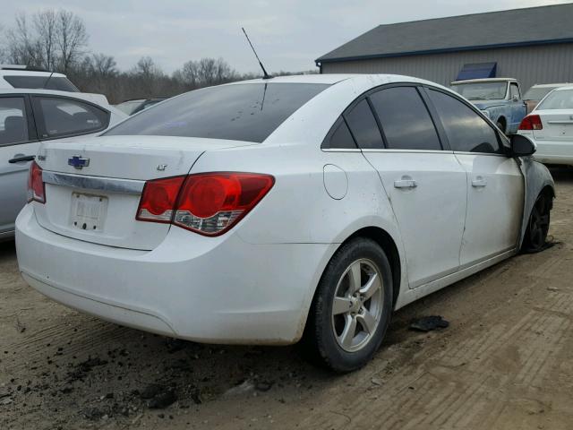 1G1PE5S98B7249528 - 2011 CHEVROLET CRUZE LT WHITE photo 4