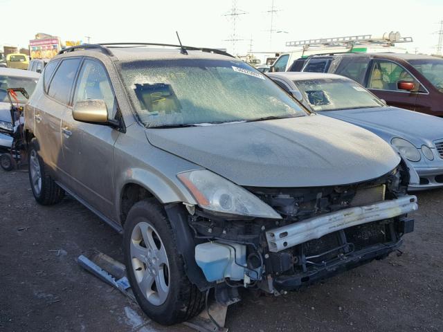 JN8AZ08W75W410676 - 2005 NISSAN MURANO SL SILVER photo 1