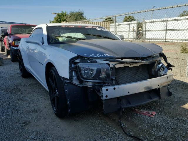 2G1FJ1EJ1B9194408 - 2011 CHEVROLET CAMARO SS WHITE photo 1