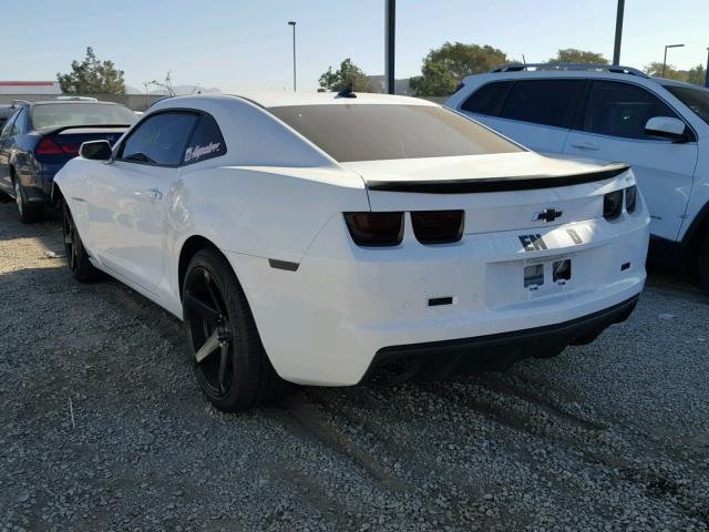 2G1FJ1EJ1B9194408 - 2011 CHEVROLET CAMARO SS WHITE photo 3