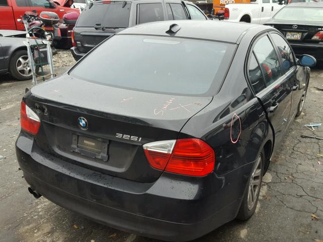 WBAVB13506KX34631 - 2006 BMW 325 I BLACK photo 4