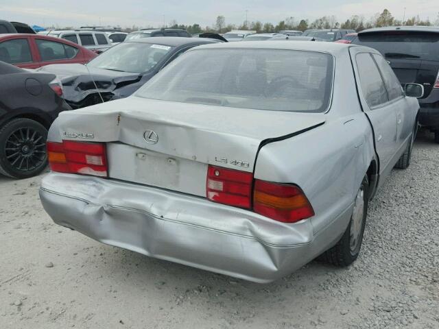 JT8BH22F6T0044800 - 1996 LEXUS LS 400 SILVER photo 4