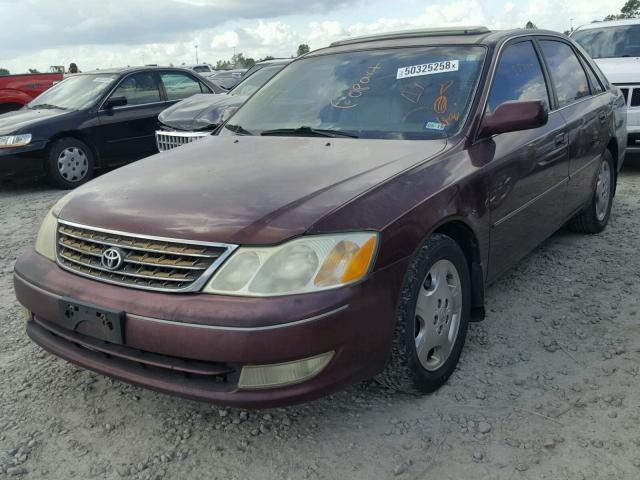 4T1BF28B64U370954 - 2004 TOYOTA AVALON XL MAROON photo 2