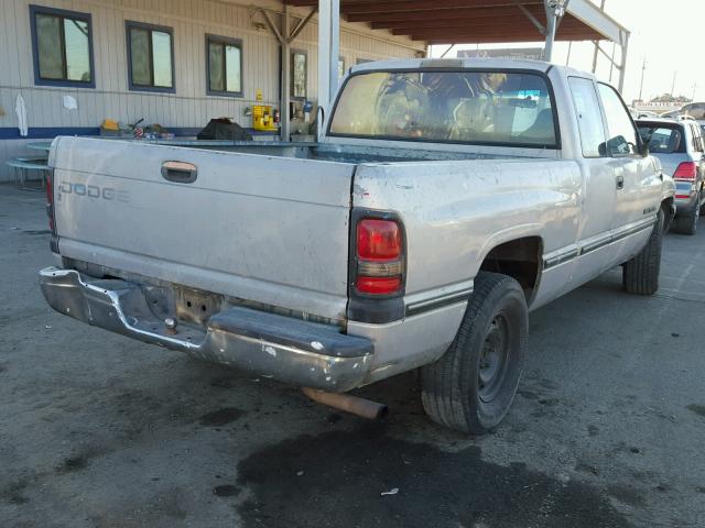 1B7HC13Y8TJ164158 - 1996 DODGE RAM 1500 SILVER photo 4