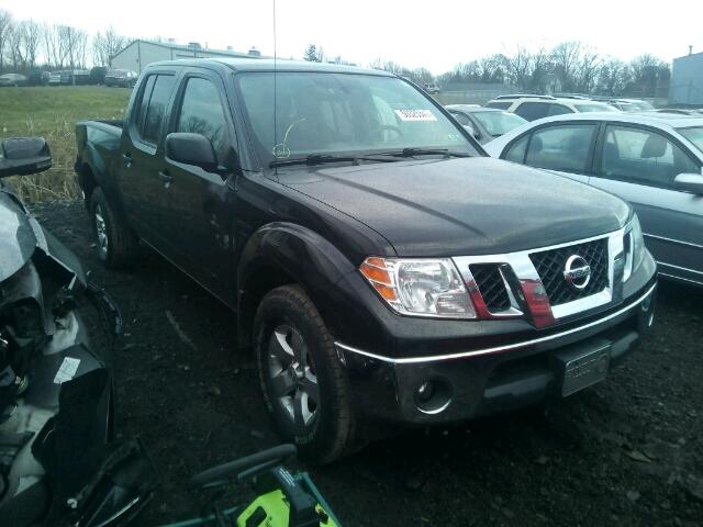 1N6AD0FV9AC405850 - 2010 NISSAN FRONTIER C BLACK photo 1