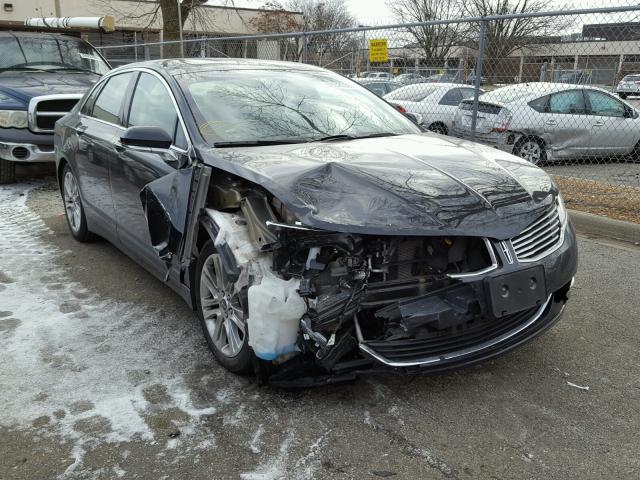 3LN6L2JK5FR606718 - 2015 LINCOLN MKZ Սև լուսանկար 1