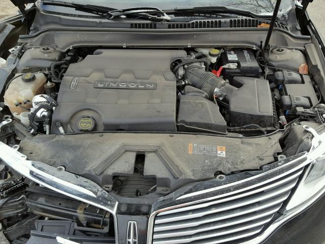 3LN6L2JK5FR606718 - 2015 LINCOLN MKZ Սև լուսանկար 7