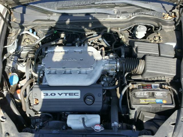 1HGCM66564A015160 - 2004 HONDA ACCORD EX GREEN photo 7