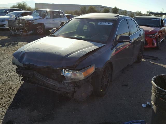 JH4CL96887C016914 - 2007 ACURA TSX BLUE photo 2