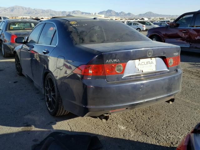JH4CL96887C016914 - 2007 ACURA TSX BLUE photo 3
