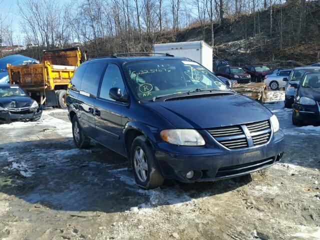 2D4GP44LX5R277132 - 2005 DODGE GRAND CARA BLUE photo 1