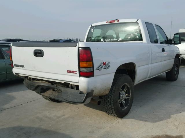 2GTEK19B251310799 - 2005 GMC NEW SIERRA WHITE photo 4