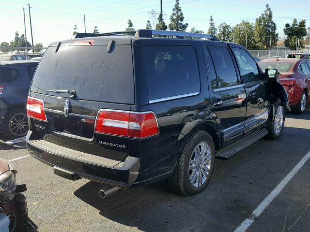 5LMFU27568LJ21758 - 2008 LINCOLN NAVIGATOR BLACK photo 4