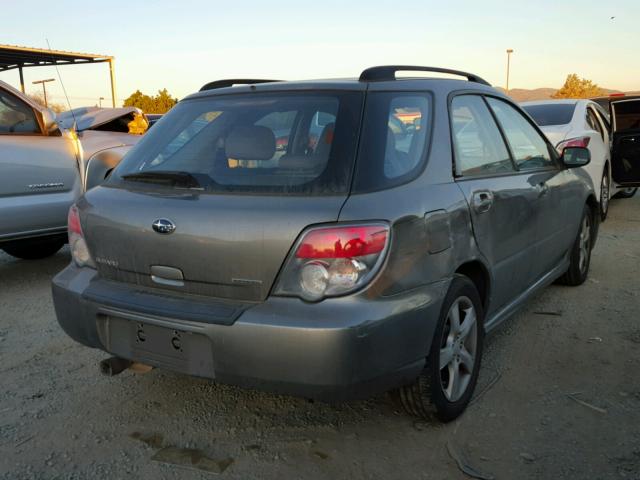 JF1GG67676H811754 - 2006 SUBARU IMPREZA 2. GRAY photo 4