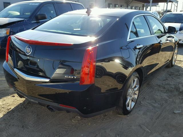 1G6AB5SX1D0145787 - 2013 CADILLAC ATS LUXURY BLACK photo 4