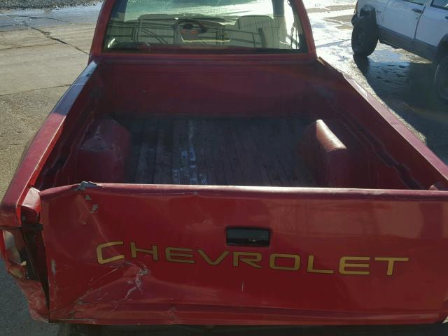 1GCCS1447W8200054 - 1998 CHEVROLET S TRUCK S1 RED photo 6