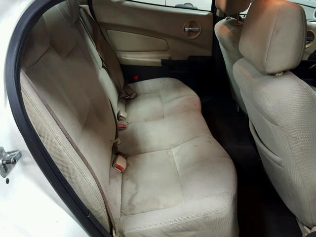 2G2WP552361241503 - 2006 PONTIAC GRAND PRIX Սպիտակ լուսանկար 6