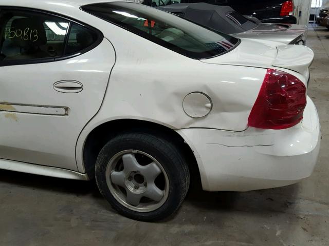 2G2WP552361241503 - 2006 PONTIAC GRAND PRIX Սպիտակ լուսանկար 9