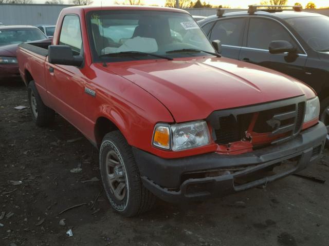 1FTYR10DX7PA72763 - 2007 FORD RANGER RED photo 1