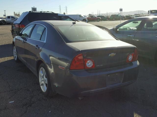 1G1ZB5E16BF200227 - 2011 CHEVROLET MALIBU LS CHARCOAL photo 3