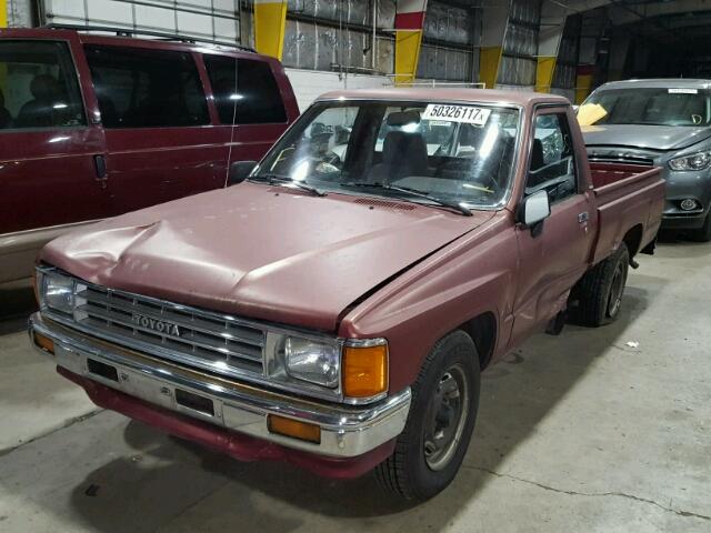 JT4RN50R7H5100647 - 1987 TOYOTA PICKUP 1/2 BROWN photo 2