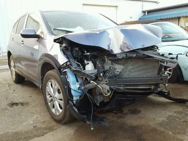 5J6RM4H78CL029151 - 2012 HONDA CR-V EXL BLUE photo 1