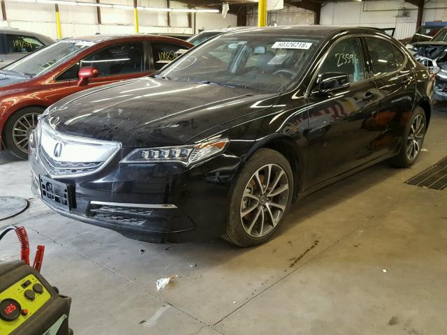 19UUB2F30FA009021 - 2015 ACURA TLX BLACK photo 2