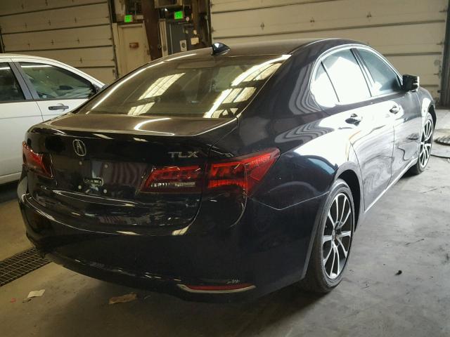 19UUB2F30FA009021 - 2015 ACURA TLX BLACK photo 4