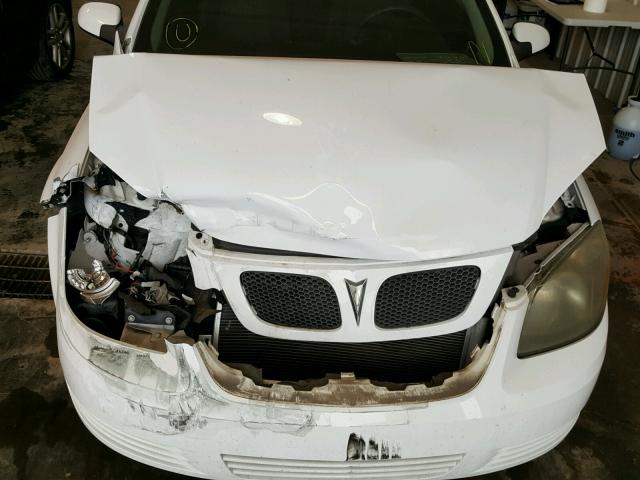 1G2AL18F487239441 - 2008 PONTIAC G5 WHITE photo 7