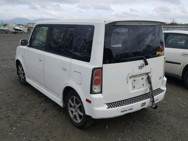 JTLKT324664039697 - 2006 TOYOTA SCION XB Ақ фото 3