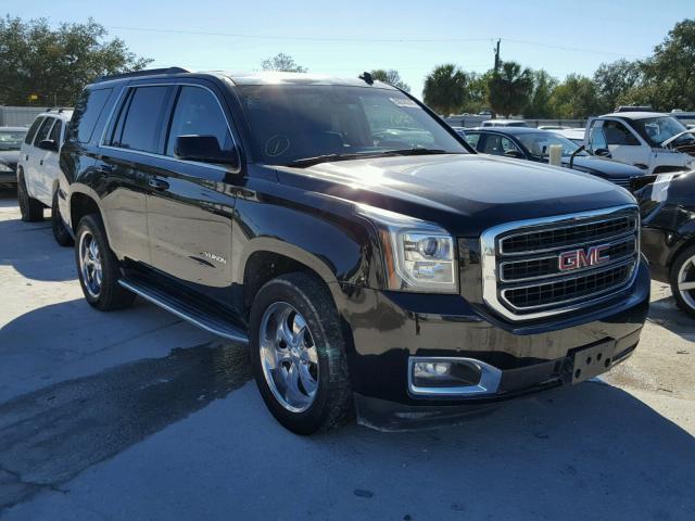 1GKS1BKC4FR220727 - 2015 GMC YUKON SLT BLACK photo 1