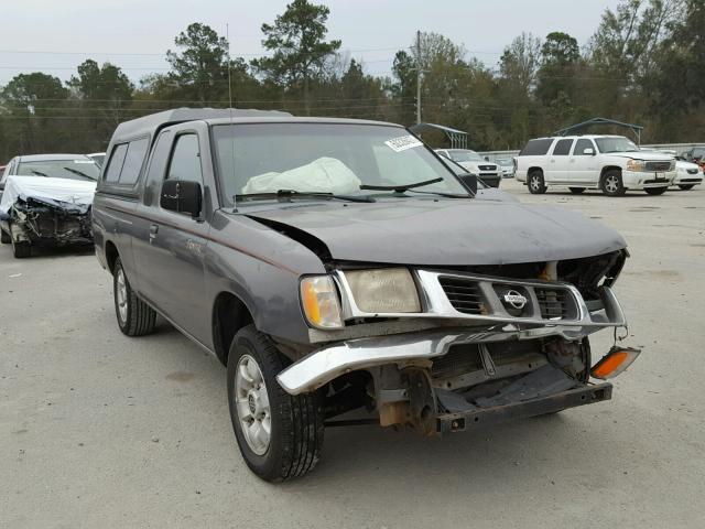 1N6DD26S4YC406820 - 2000 NISSAN FRONTIER K GRAY photo 1