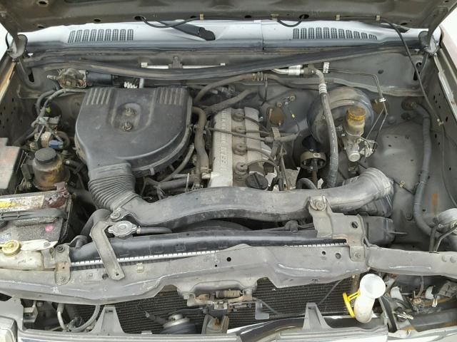 1N6DD26S4YC406820 - 2000 NISSAN FRONTIER K GRAY photo 7