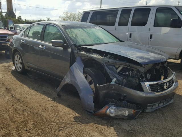 1HGCP36818A008980 - 2008 HONDA ACCORD EXL GRAY photo 1