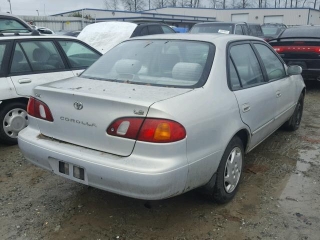 1NXBR12E6XZ172884 - 1999 TOYOTA COROLLA VE SILVER photo 4